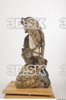 Soldier in American Army Military Uniform 0122